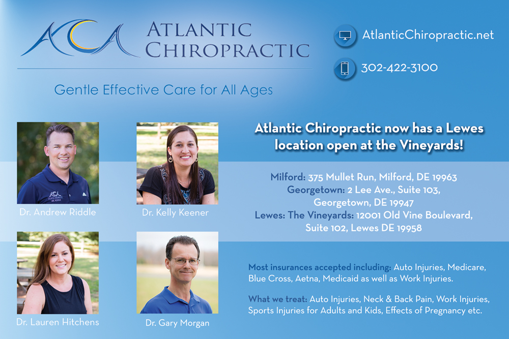 postcard for atlantic chiropractic